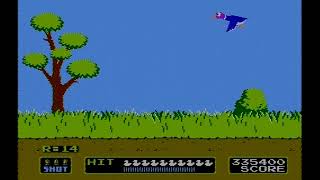 Duck Hunt, Clay Shoot (NES/Famicom/Dendy) - real-time playthrough