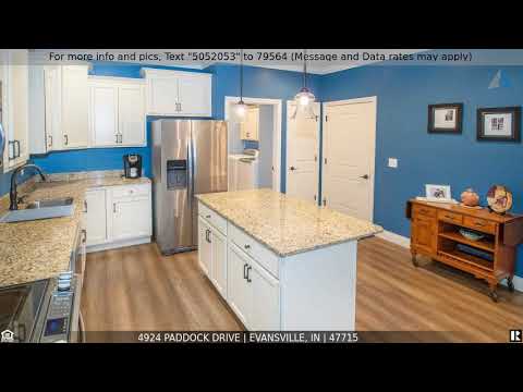 Priced at $192,500 - 4924 Paddock Drive, Evansville, IN 47715