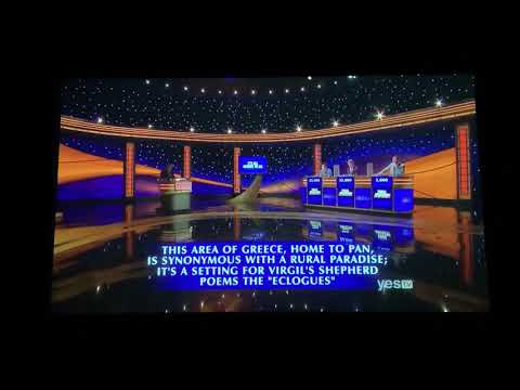 Final Jeopardy, Greatest of All Time Day 4, Game 1 - JAW-DROPPING MOMENT (kind of?) (1/14/20)