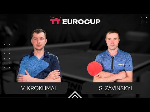 11:10 Vitalii Krokhmal - Serhii Zavinskyi 31.03.2024 TT Euro.Cup Ukraine Professional. TABLE 4