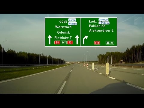 Droga Ekspresowa / Expressway S8 Łask - Rzgów