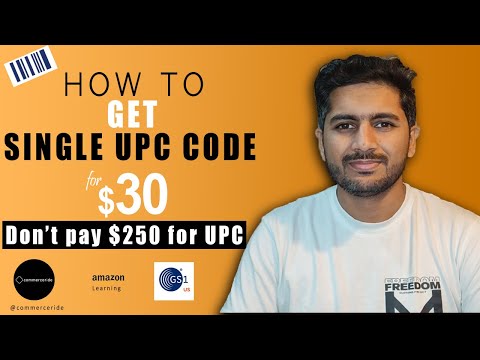 GET UPC code For Amazon FBA in $30: GTIN/UPC for Amazon FBA from GS1US