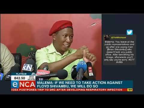 Malema questions Ramaphosa’s knowledge on VBS Mutual Bank scandal