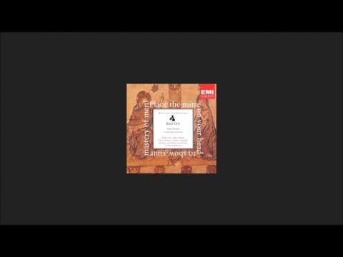 Cantate de Saint Nicolas Opus 42 - Benjamin Britten
