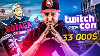 MON VOYAGE À LA TWITCHCON Tournoi Fortnite & TFT 