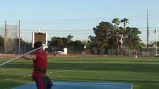 US Olympic Trials Javelin Champion Bobby Smith