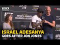 Israel Adesanya Takes Shots At Jon Jones In USADA 50-Test Ceremony | UFC 276