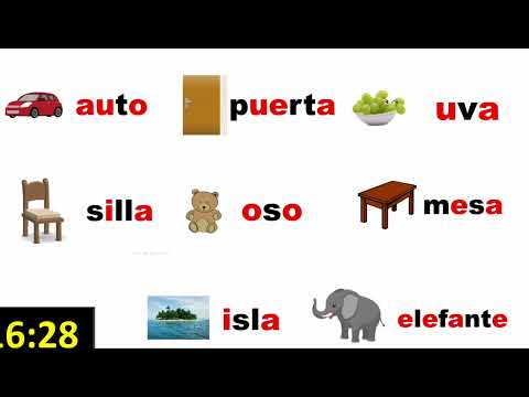 aprender a leer, dictado de palabras, palabras cortas y palabras largas