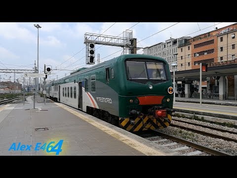Treni alla stazione di Brescia - Trains at Brescia Railway Station