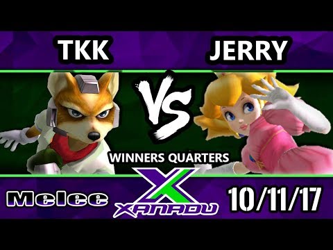 S@X 223 Melee - TKK (Fox) Vs. Jerry (Peach) - Smash Melee Winners Quarters - SSBM