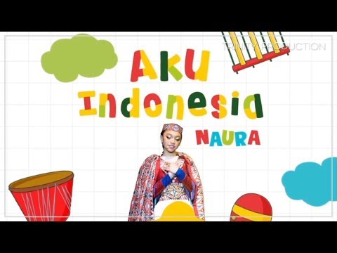Naura Ayu - Aku Indonesia | Official Lyric Video (Vertical Video)