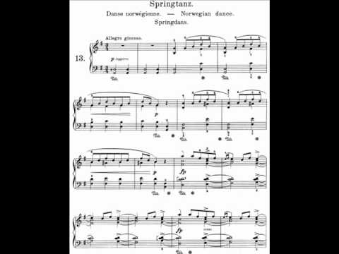 Grieg Lyric Pieces Book II, Op.38 - 5. Norwegian Dance