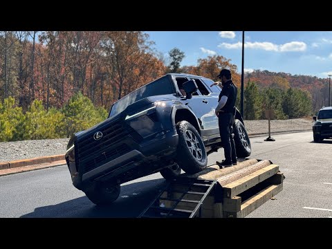 2024 Lexus GX 550 Overtrail | Off-Road Simulation Exercise | 30 Degree Angle