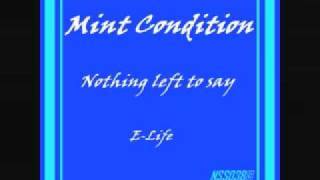 Mint Condition   Nothing left to say