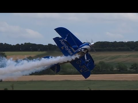 Rich Goodwin's Jet Pitts - Duxford Summer Air Show 22/06/2025