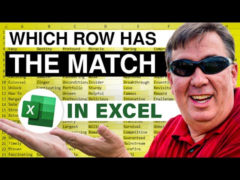 Excel - Which Rows Contain the Match - Dueling Excel - Episode 1139