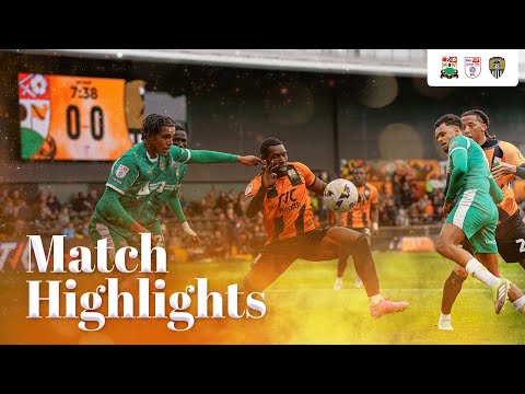 Match Highlights | Barnet FC 0-1 Notts County