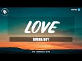 Burna Boy Love Lyrics