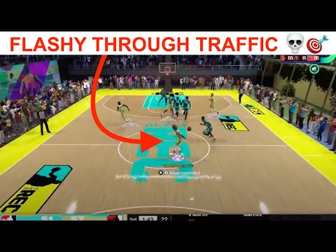 Full Court Behind The Back Flashy For The And-1