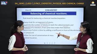 ALLEN IHL Interactive Video Lecture for Class 7th | Chemistry | Balancing of Chemical Reactions