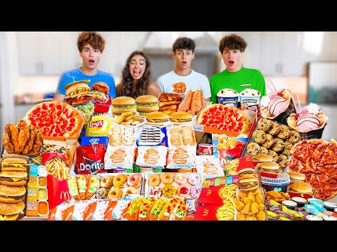 EATING 100,000 CALORIES IN 24 HOURS CHALLENGE