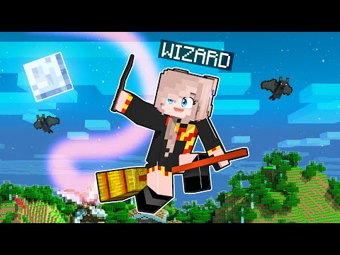 Mavery - I Became a WIZARD in Minecraft! - Minecraft Wizard School [#1]