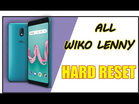 ALL WIKO LENNY 2_3_4_5 HARD RESET | HARD RESET NEW WIKO LENNY | FACTORY DATA RESET WIKO LENNY 5