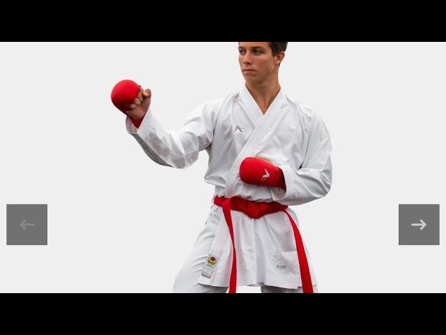 بدله قتال تطريز ابيض Arawaza Kumite Deluxe Evo, Ka...