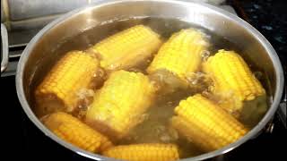 How To Cook Sweet Corn At Home |  Chef Ricardo Cooking