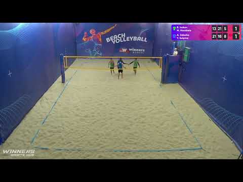 09:20 B. Isakov / M. Horobets - A. Zabuha / Y. Sulyma 12.07.2022 | Winners Beach Volleyball