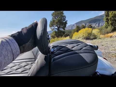 Mustang deluxe super touring 1 piece seat review on 2024 HD Road Glide
