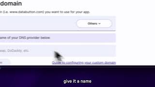 Download the video "How to make a custom domain in Databutton"