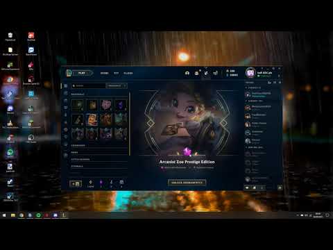 League of Legends - Coven LeBlanc and Arcanist Zoe Prestige Edition Skins | Eatforyou DO Clips