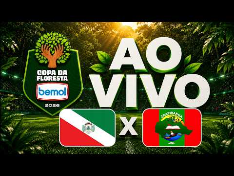 COPA DA FLORESTA 2026 | SELEÇÃO DE BERURI VS SELEÇÃO DE CAAPIRANGA | CHAVE A