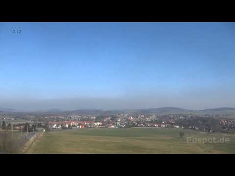 Zeitraffer 2014.02.25 Pulsnitz-Panorama