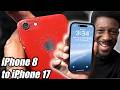 I FINALLY UPGRADED Crusty IPhone 8 Evolves Into IPhone 17 Biggest Changes