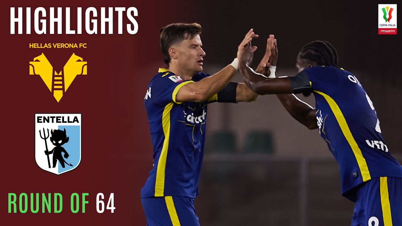 Thriller at the Bentegodi | VERONA-ENTELLA 2-2 (3-2)| HIGHLIGHTS | Coppa Italia Frecciarossa 2026/27
