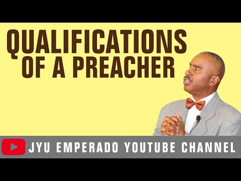Pastor Gino Jennings - The qualifications of a preacher