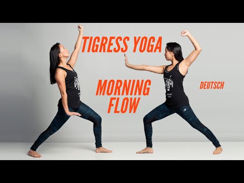 DE: Tigress Yoga Morning Flow für mehr Beweglichkeit (für Kletterer & Kiteboarder):