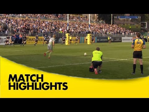 Bath Rugby v Newcastle Falcons - Aviva Premiership Rugby 2017-18