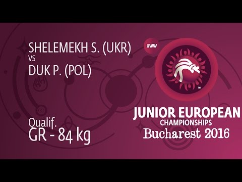 Qual. GR - 84 kg: S. SHELEMEKH (UKR) df. P. DUK (POL) by TF, 10-2