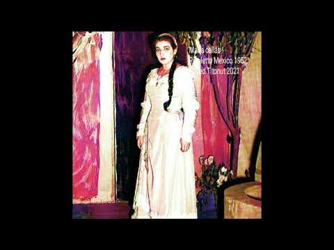 Amazing Maria Callas ! Caro Nome ! Live Rigoletto Mexico 1952 HD Sound Titonut 2021