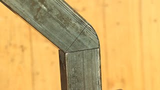NEW Square tube Bending idea using ONE tool