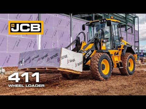 JCB 411 Wheel Loader - A Day at Work