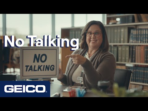 No Talking | Low-Key Big Deal | GEICO Insurance