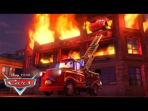 Mater Rescues Lightning McQueen | Pixar's Cars Toon - Mater’s Tall Tales
