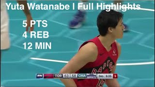 [高光] 渡邊雄太 5分、4籃板 vs黃蜂