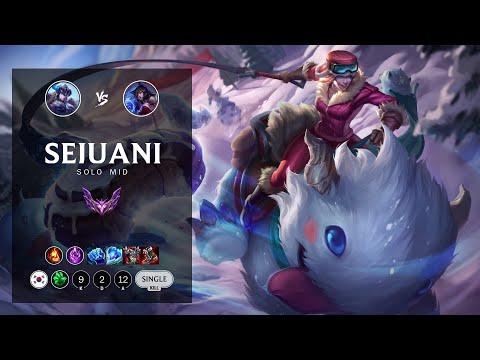 Sejuani Mid vs Ahri - KR Master Patch 12.7