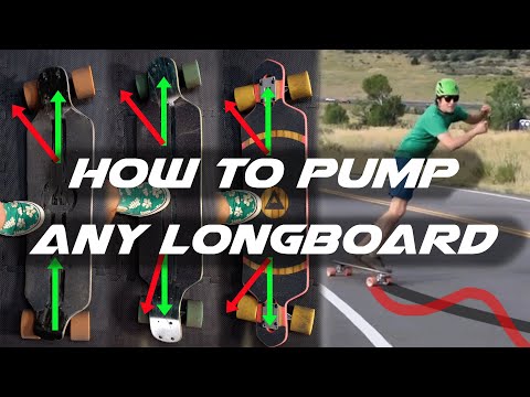 Basics of Longboard Pumping - How to Pump (LDP)