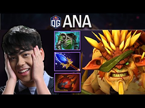 OG.ANA SMURF BRISTLEBACK WITH 24 KILLS - DOTA 2 7.29 GAMEPLAY